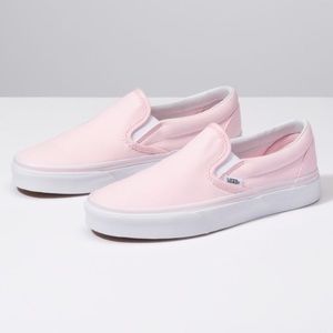 Pink Slip On Vans